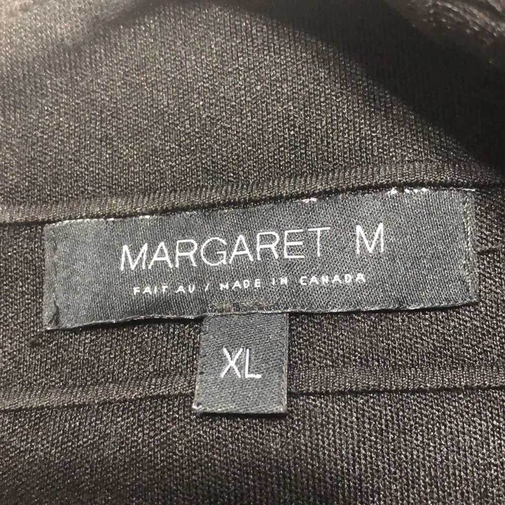 Margaret M Black Textured Knit Sleeveless Dress XL - Picture 5 of 6